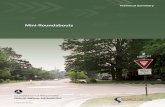 Mini-Roundabouts - Safety | Federal Highway … · FHWA | Mini-Roundabouts 1 Introduction ... roundabout design. ... reduces speeds and can be implemented as part of