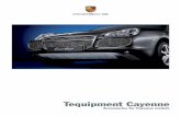 Cay Tequip MY06 gb - porsche-iberica.com€¦ · expresses the genetic pattern of the Porsche sports car. Exterior ... appearance of positive personality, ... moulding. Not suitable