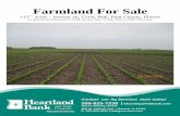 Farmland For Sale - Heartland Bank & Trust · Farmland For Sale – Piatt County, ... Flora Etal 226 Schneider Eileen H 115 ... Kidd Mary K 160 Kc Herm Land LLC 223: Kasbergen