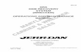 $35.00 SRS SIDE RECOVERY SYSTEM (WRECKER) …parts.mdcarrierwrecker.com/v/...WreckerSRS_Rev0508.pdf · SRS SIDE RECOVERY SYSTEM (WRECKER) OPERATIONS AND MAINTENANCE MANUAL ... initial