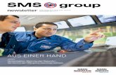 AUS EINER hAND - SMS group · Bernward Reif ist seit 1. Mai 2013 im Ge-schäftsbereich Elektrik und Automation als stellvertretender Geschäftsbereichsleiter ...