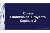 Curso Finanzas del Proyecto Capitulo 2 · Formula de Interés Simple De acuerdo al postulado básico de las finanzas, se ... El 20 de junio la fabrica por problemas de liquidez ...