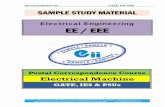 Electrical Engineering EE / EEE - Best Institute for GATE ... · ... PSU Electrical Machine-EE GATE, IES, PSU Electrical Machine-EE GATE, IES, PSU Electrical Machine-EE GATE, IES,