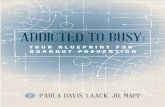 ADDICTED TO BUSY: your blueprint for burnout preventionpauladavislaack.com/wp-content/uploads/2014/12/Addicted_To_Busy.… · your blueprint for burnout prevention BY: ... a new business