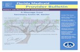 Florida Medicaid Posted March 27, 2017 Provider …ahca.myflorida.com/medicaid/Program_Coordination/provider... · All Providers Spring 2017 3 Providers are required to submit their