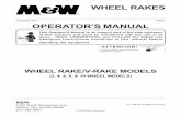 Published 11/04 4782C OPERATOR'S MANUAL - …€¦ · OPERATOR'S MANUAL This Operator's ... 3-POINT WHEEL RAKE SPECIFICATIONS. 3 SAFETY ... roll-over-protective system (ROPS). Always