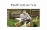 Poultry Management - Home | Bertrand Farmbertrandfarm.org/wp-content/uploads/PoultryModule.pdf · Poultry Management . Learning Objectives •Understand the role of poultry in a farm