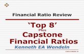 Plus Capstone Financial Ratios - Indiana Universityhome.kelley.iupui.edu/kwendeln/J411/J411.CapstoneFinancialRatio... · J411 Financial Ratio Review 2 Asset Turnover Liquidity Financial