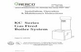 KC Series Gas Fired Boiler System - AERCOaerco.com/sites/default/files/document/document/OMM-0006_0A_GF-1… · Standard Warranty: Gas-Fired Water Heater & Hydronlc Boller Model KC-1000,