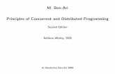 M. Ben-Ari Principles of Concurrent and Distributed ...€¦ · Computer Time » - time (nanoseconds) ! 0 100 200 300 400 500 M. Ben-Ari. Principles of Concurrent and Distributed