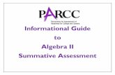 Informational Guide to PARCC Math Summative … · Additional and Supporting Content2 for her grade ... *The assessment will also include embedded field-test ... Informational Guide
