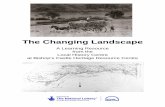 The Changing Landscape - Bishop's Castle Heritage … Changing Landscape.pdf · there are some modern photographs for ... prices and coinage around a hundred years ago. ... (SWSHAS)