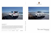 The new Cayenne • To the point - pdf.niello.compdf.niello.com/2013_porsche_cayenne_brochure.pdf · The new Cayenne • To the point MKT 001 192 10 Porsche Cars North America, Inc.