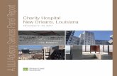 Charity Hospital New Orleans, Louisiana - · PDF fileCharity Hospital New Orleans, Louisiana Development Scenarios for Reuse and Revitalization of Charity Hospital November 5–10,