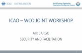 ICAO WCO JOINT WORKSHOP Joint WS-Rabat/… · –RILO (Regional Intelligence Liaison Offices) ... Aviation Security Manual (8973-Restricted) Risk Management Workshop 48 . Risk Context