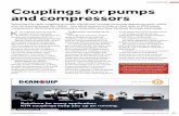 COMPRESSORS Couplings for pumps and compressors Industry... · COMPRESSORS Couplings for pumps and compressors Selecting the right coupling provides significant savings on pump operating