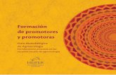 Formación de promotores y promotoras - Heifer … · Formación de promotores y promotoras 3 Sobre Heifer Ecuador Heifer Internacional trabaja en Ecuador desde 1954, apoyando a organi-zaciones