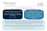 Theraplay Level One Training - Fiona Peacockfionapeacockcounselling.vpweb.co.uk/upload/theraplay flyer May 2015... · Peacock Counselling and The Theraplay Institute, in association