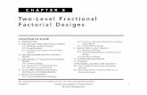Chapter 8 Design and Analysis of Experiments 1 8E 2012 Montgomeryhaalshraideh/Courses/IE710/ch08part2.pdf · The One-Quarter Fraction of the 26-2 • Uses of the alternate fractions