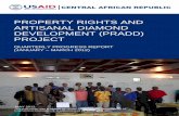 PROPERTY RIGHTS AND ARTISANAL DIAMOND … · Figure 5: Cumulative Non-Diamond Income to Artisanal Miners Prompted by PRADD..…..……… 11 ... project called Property Rights and