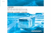 J1000 Quick Start Guide - Omron .4 I80E-EN J1000 Quick Start Guide 1 Safety Instructions and General