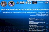 Airborne Simulation of Launch Vehicle Dynamics - · PDF fileNational Aeronautics and Space Administration Airborne Simulation of Launch Vehicle Dynamics Chris J. Miller Flight Controls