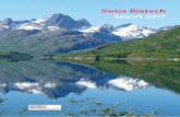 Swiss Biotech Report 2017 · The Swiss Biotech Report 2017 brings together ... We hope you findthis a faithful report on the year past and a ... ple in computer science.