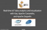 with Kaa, Apache Cassandra, and Apache Zeppelin · PDF fileReal-time IoT data analytics and visualization with Kaa, Apache Cassandra, and Apache Zeppelin. Agenda Why Kaa? Why Cassandra?