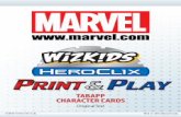 TABAPP CHARACTER CARDS - HeroClixheroclix.com/wp-content/uploads/pnp/MarvelCharacterCards/Marvel... · TABAPP CHARACTER CARDS Original Text ... Under Page Handling>Pages per sheet
