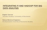 INTEGRATING R AND HADOOP FOR BIG DATA … · INTEGRATING R AND HADOOP FOR BIG DATA ANALYSIS Bogdan Oancea "Nicolae Titulescu" University of Bucharest Raluca Mariana Dragoescu The