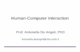 Human-Computer Interaction - DISI, University of Trentodisi.unitn.it/~deangeli/homepage/lib/exe/fetch.php?media=teaching:... · 2010-2011 Human-Computer Interaction 4 Reading List