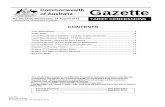 Gazette - Department of Immigration and Border … · 8205.59.00 HANDTOOLS, being powder actuated fasteners with OR without magazine ... Customs Tariff Classification Last Date of