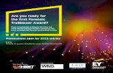 Are you ready for the first Forensic Trailblazer Award? · Are you ready for the first Forensic Trailblazer Award? ... Wells’ insight as an accountant-turned-FBI agent led to the