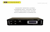 STARDEX MASTER ULTIMA COMMON RAIL, … · Rail, UIS/UPS, PDE/PLD pumps and injectors and over 10000 test-plans for checking mechanical injectors of different manufactures. ... Connect