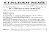 STALHAM NEWS - thepoppycentre.co.ukthepoppycentre.co.uk/wp-content/uploads/2016/12/May-16.pdf · STALHAM NEWS Issue 78: ... PIANO, VIOLIN & KEYBOARD LESSONS ... If you are a business