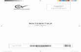 MATEMATIKA - luceblabla5.files.wordpress.com · Ne okrećite stranicu i ne rješavajte test dok to ne odobri dežurni nastavnik. ... Matematika 1 . . . MAT A D-S005 Matematika 1 (