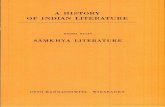 History of Indian Literature. Vol. VI. Fasc. 3 [Samkhya ... · A history of Indian literature / ed. by Jan Gonda. - Wiesbaden : Harrassowitz. NE: ... Other classical, more mythical