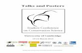 Talks and Posters - sccs-cam.org of Abstracts 2013-post conference… · Latin American bats LUIS E. ESCOBAR‐QUIÑONEZ Andres Bello University A. v. Republica 440, Santiago Centro,