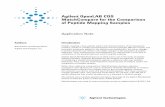 Agilent OpenLAB CDS MatchCompare for the … · Agilent OpenLAB CDS MatchCompare for the Comparison ... a series of BSA tryptic digests, ... in this case, that the samples are ...