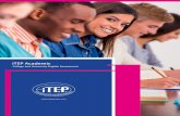 iTEP Academic€¦ · score report. » Secure iTEP's ... examinee completes the test in the following manner: • During the grammar, listening, and reading sections, the examinee