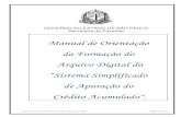 Manual de Orientação da Formação do Arquivo Digital … · Versão 1.0.0.1 do Anexo II da Portaria CAT - 207, de 13-10-2009 Página 2 de 21 MANUAL DE ORIENTAÇÃO DA FORMAÇÃO