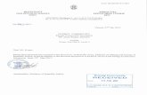 Energy Community RECEIVED U 3. Aug. 201714fd7d29... · Please find enclosed, the original Letter from H.E. Aleksandar Antic, Minister of Mining and Energy of Republic Serbia, ...