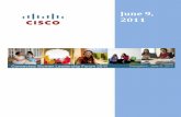 June 9, 2011 - cisco.com .The event starts with a keynote address by Vinita Bali, Managing Director,