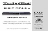 TechniSat manual new - 日本語衛星放送 JSTV · Operating Manual With integrated CONAX decoding system and ... TechniSat Digital GmbH Postfach 560 D-54541 Daun, Germany Technical
