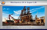 Mechanics Of A Super Lift - mapyourshow.com€¦ · Services for Lifting and Transport of process equipment, ... Sample Ground Pressure Calculation. ... Proof Testing 1500-Ton Lifting