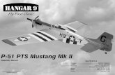 P-51 PTS Mustang Mk II - Horizon Hobby · P-51 PTS Mustang Mk II ... Please verify the correct part number with the source of your P-51 Mustang. SPM9526, SPM9526UK, ... #1 • Thin