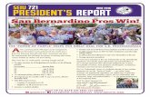 SEIU 721 JUNE 2016 presidentÕs report · SEIU 721 presidentÕs report A fter a year-long battle with dug-in county management, San Bernardino County professionals last month won
