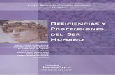  · González Pecotche, Carlos Bernardo Deficiencias y propensiones del ser humano. - 4a ed. Ciudad Autónoma de Buenos Aires : Fundación Logosófica, 2014.