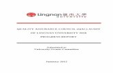 QUALITY ASSURANCE COUNCIL (QAC) AUDIT OF … · QUALITY ASSURANCE COUNCIL (QAC) AUDIT OF LINGNAN UNIVERISTY 2010 PROGRESS REPORT Submitted to University Grants Committee ... urges