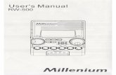 ManualMilleniumRW500Part1 · drum-learners, as well as players ... One quarter note is divided into 3 twelfth notes, and this symbol indicates generating the 2nd twelfth note; One